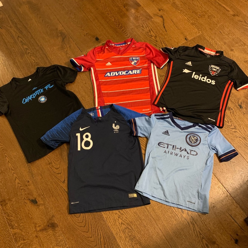 Soccer Jerseys- worn Sold can’t delete it